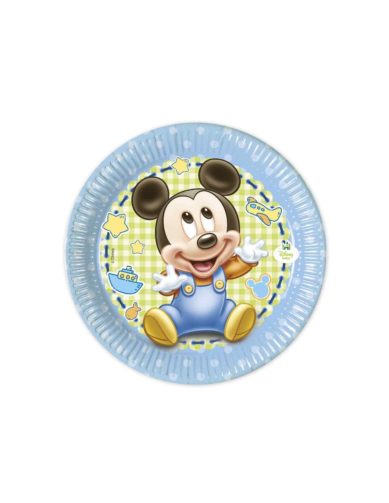 Confezione decorazione compleanno bimbo 1 anno Mickey Disney