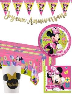 HappyTorta.it Pacchetto di decorazioni per il compleanno di Minnie - 1