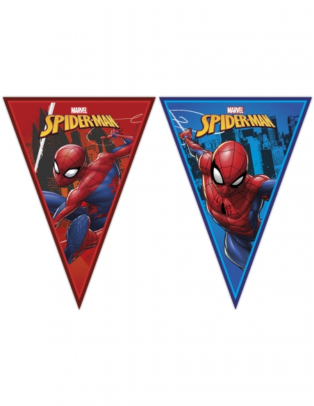 HappyTorta.it Pacchetto di decorazioni per il compleanno di Spiderman Marvel Superhero - 4