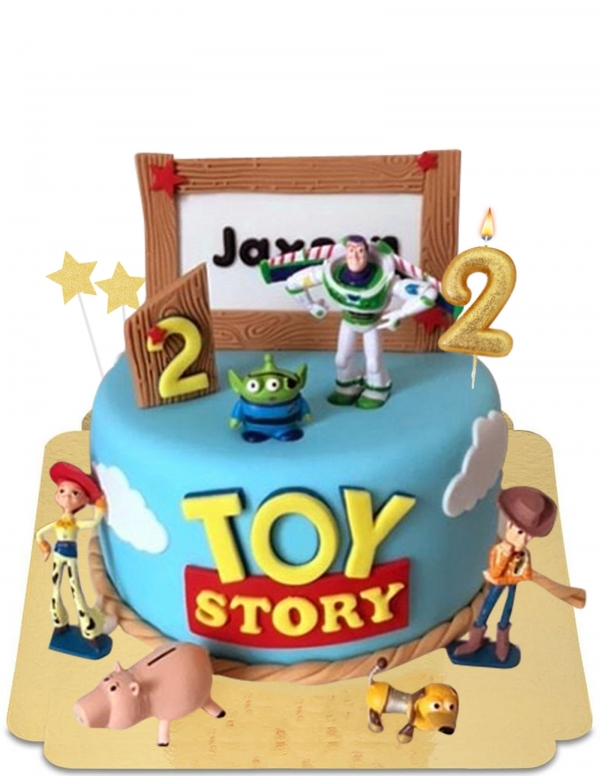  Toy Story Cake Buzz Lightyear vegana, senza glutine - 1