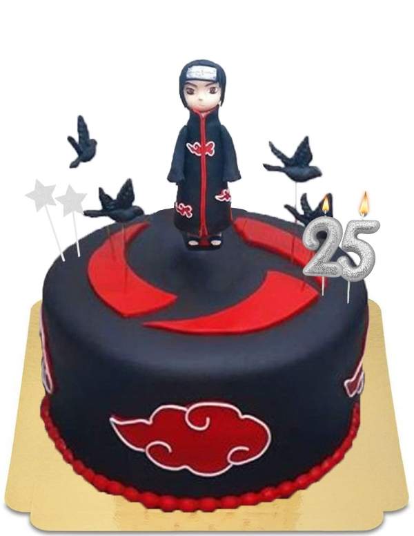  Torta Itachi Sharingan Vegana, Senza Glutine - 243